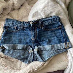 old navy denim shorts
